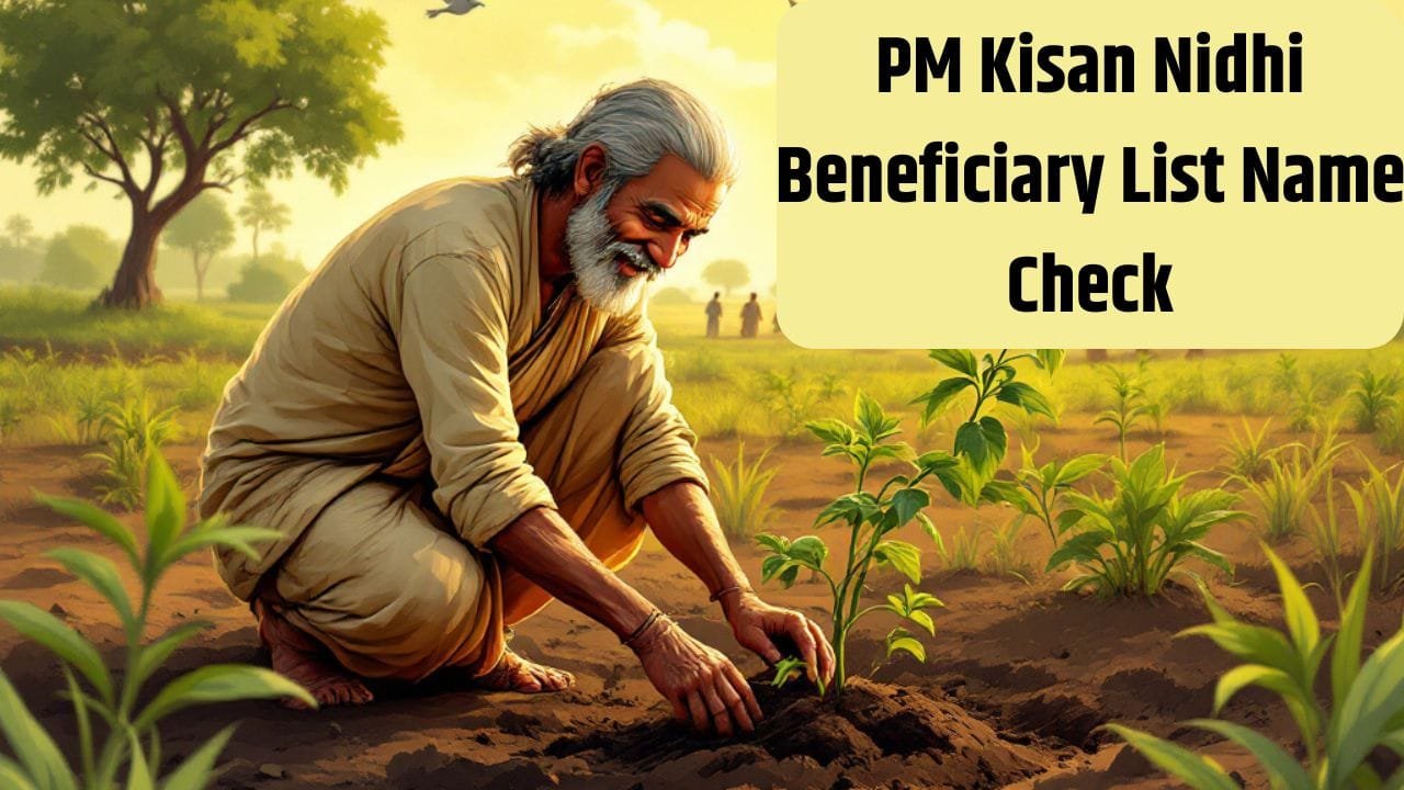 PM Kisan Nidhi Beneficiary List Name Check